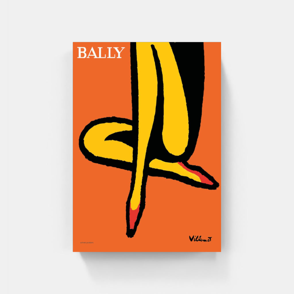 Bally by Villemot poster
