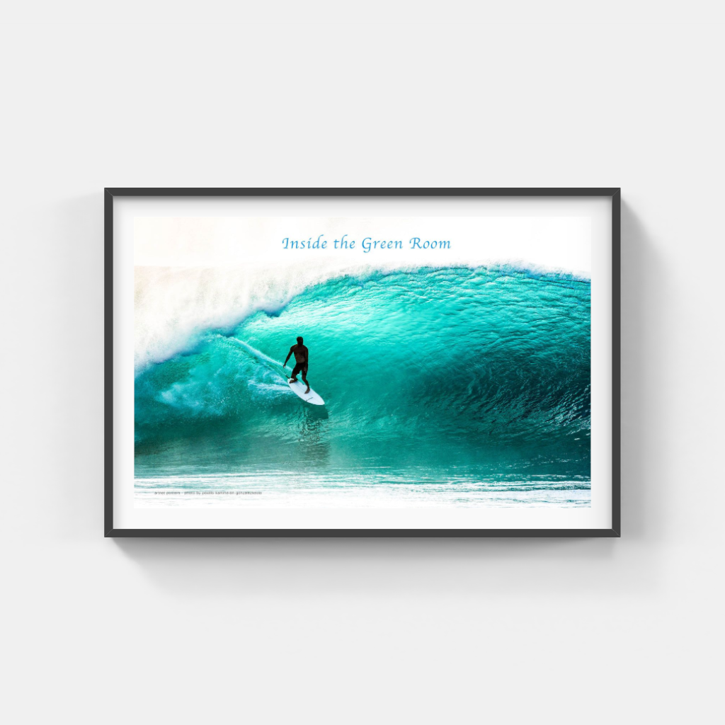Inside the Green Room surfing poster