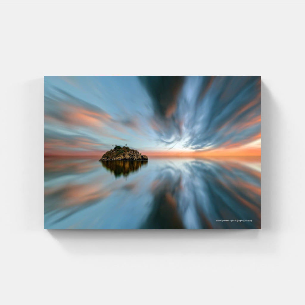 Lake Reflection poster