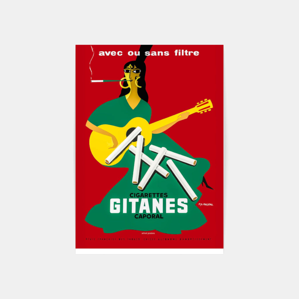 Gitanes Caporal poster