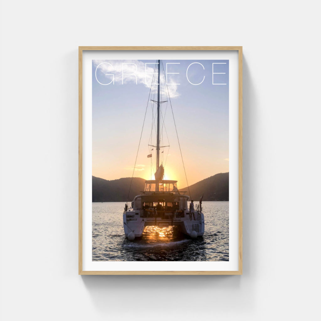 Sailing the Greek Islands poster