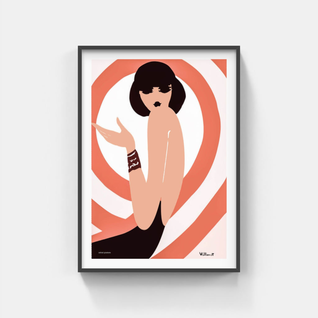 Villemot Spiral poster