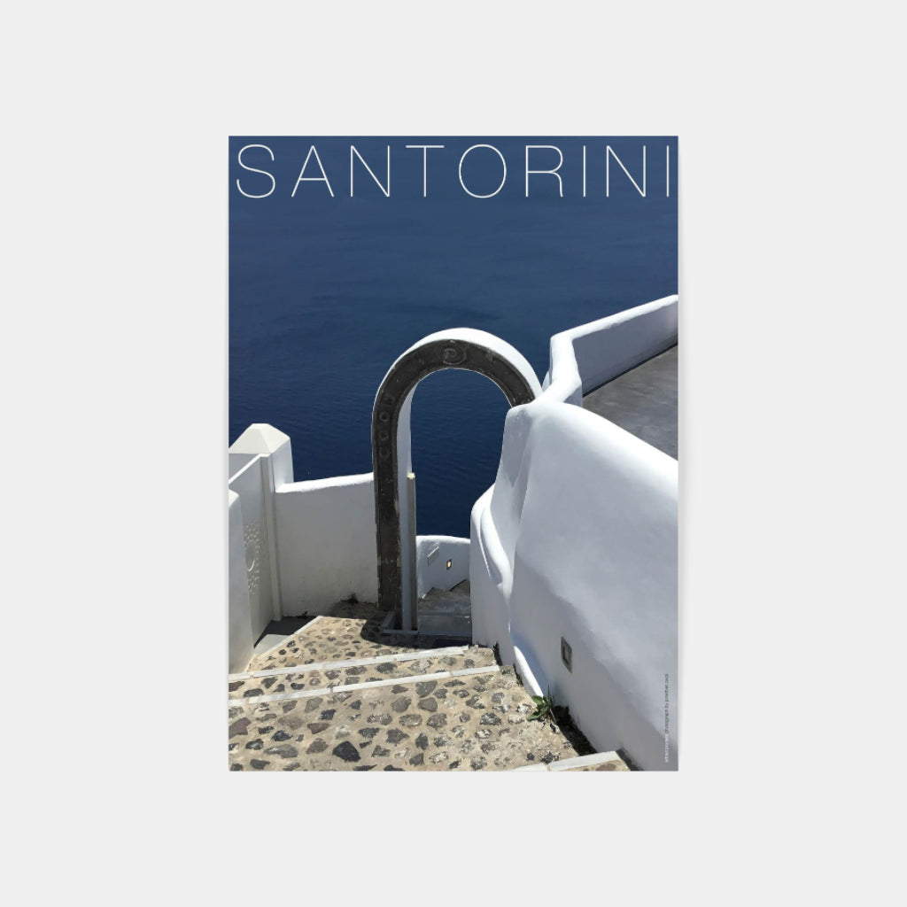 Santorini Archway - Greece poster