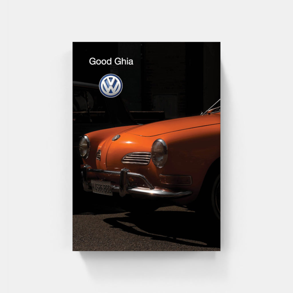 VW Karmann Ghia poster