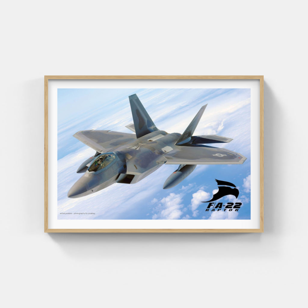 F22 Raptor poster