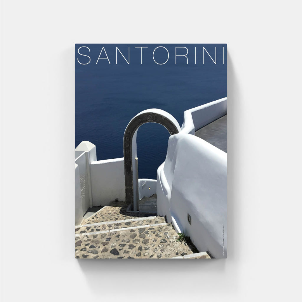 Santorini Archway - Greece poster