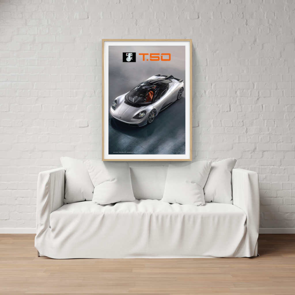 Gordon Murray T50 poster
