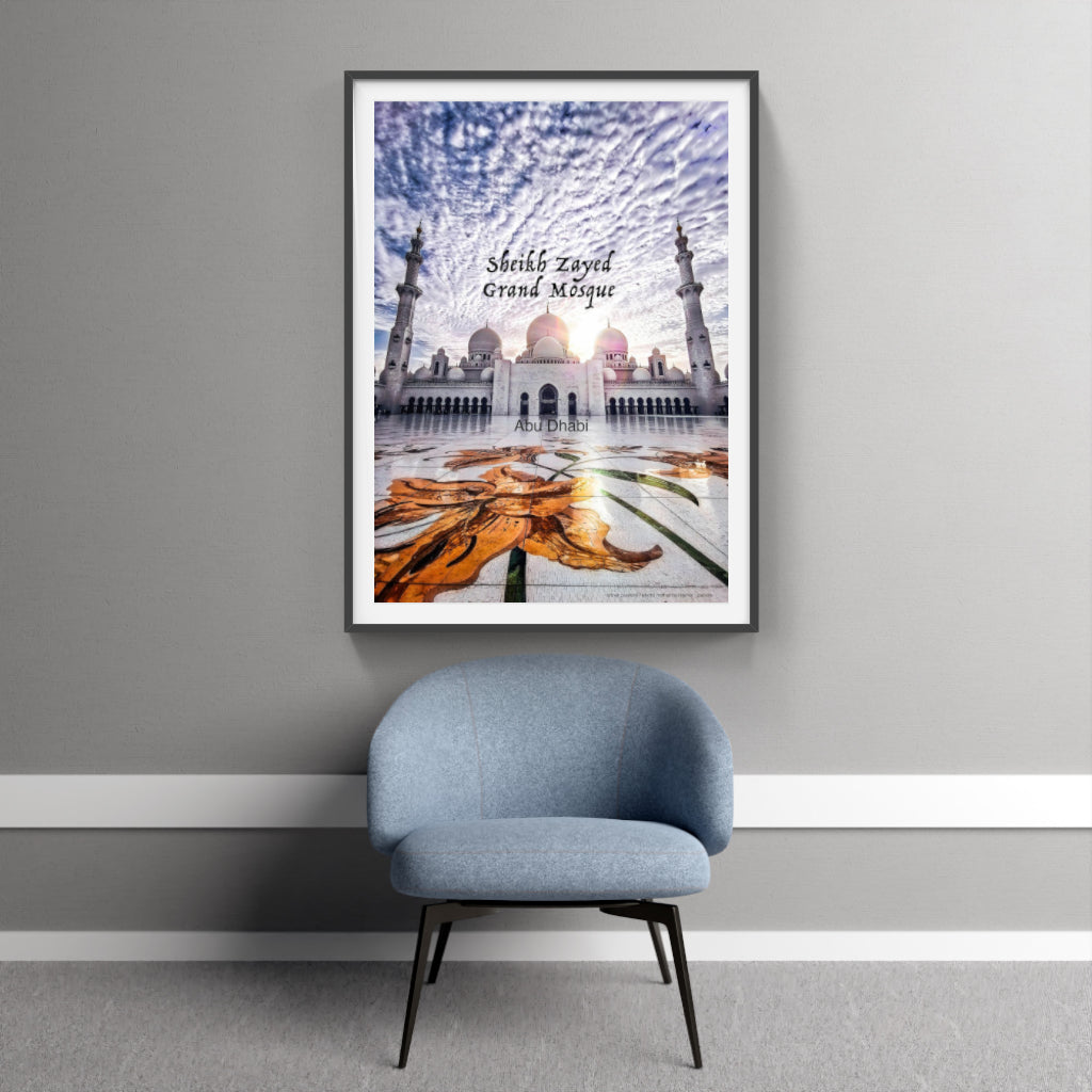 Sheikh Zayed Grand Mosque poster