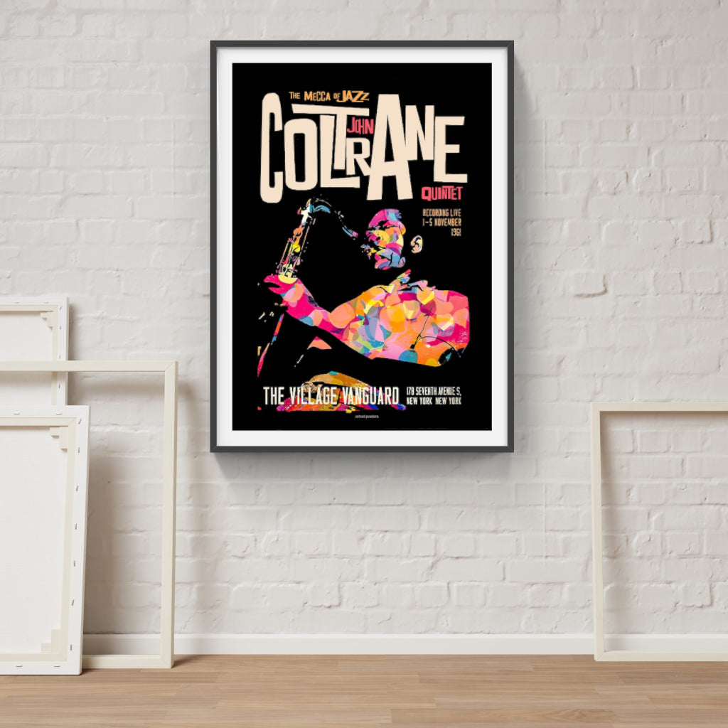 John Coltrane Village Vanguard poster