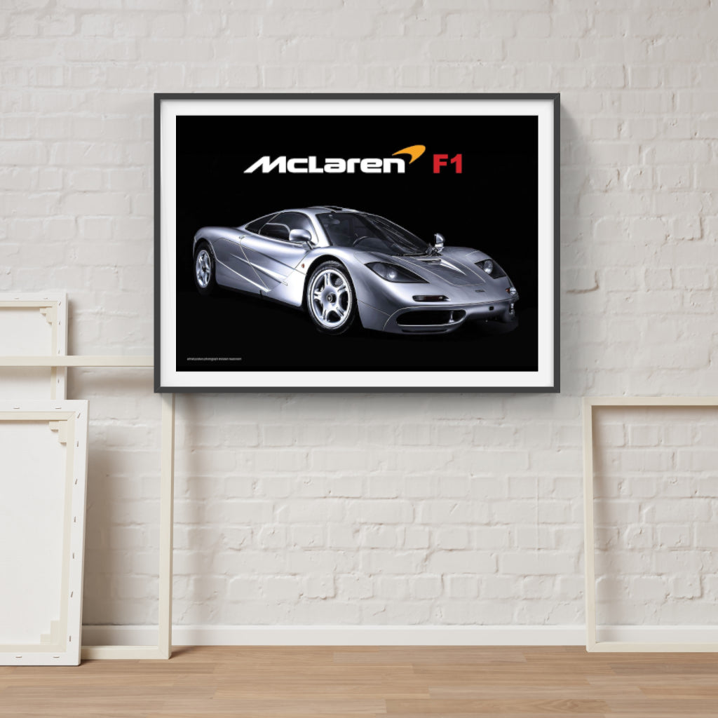 McLaren F1 poster