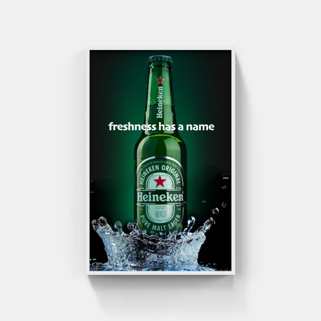 Heineken Poster - A Splash of Heineken
