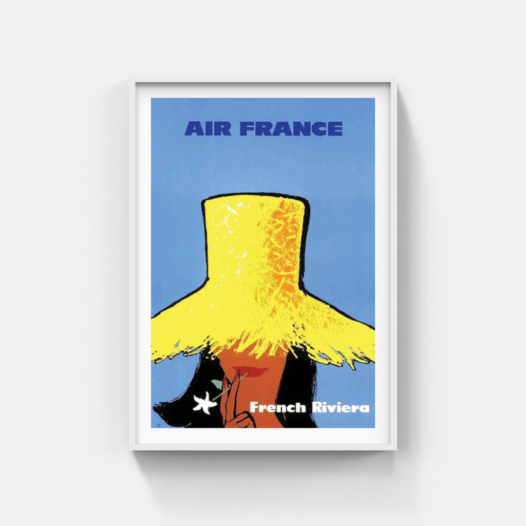 Air France Riviera poster