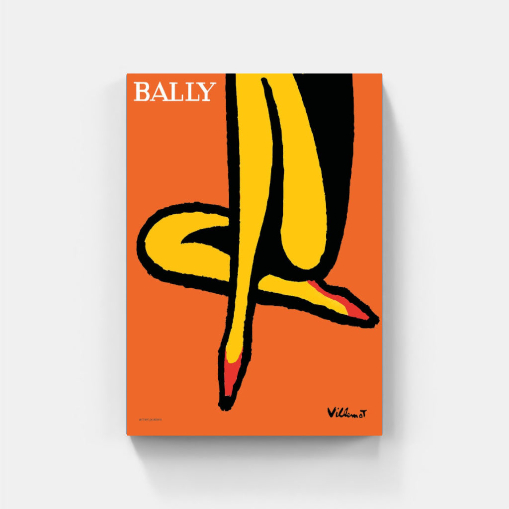 Bally by Villemot poster
