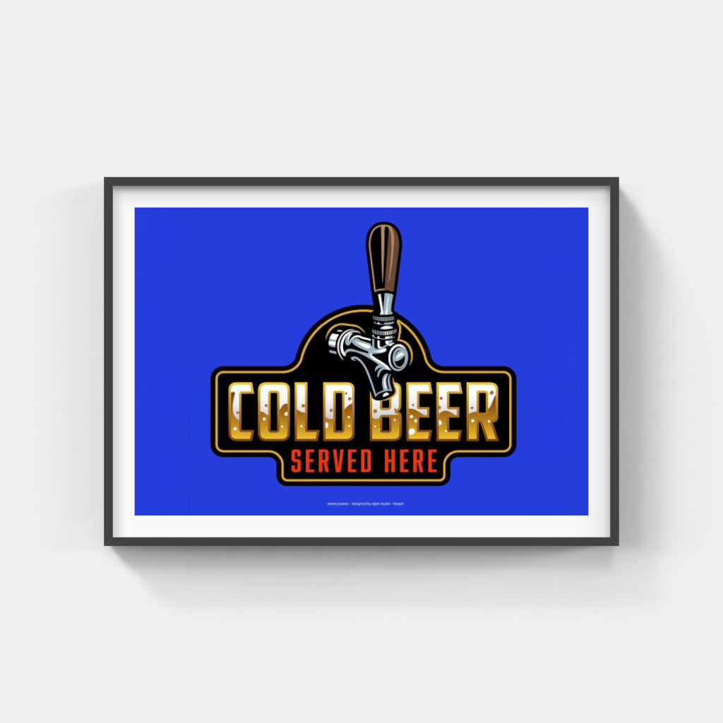 Cold Beer poster