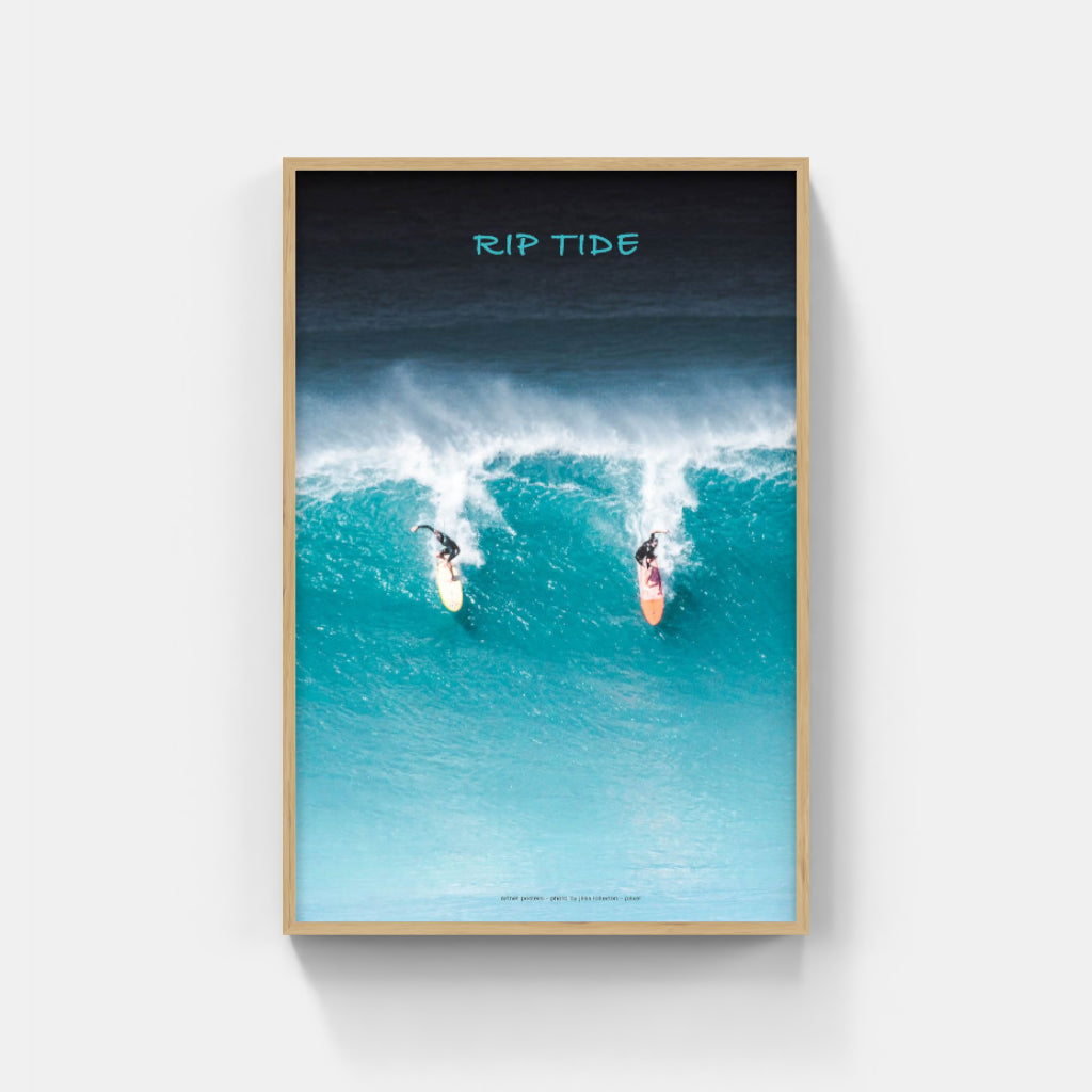 Rip Tide surfing poster