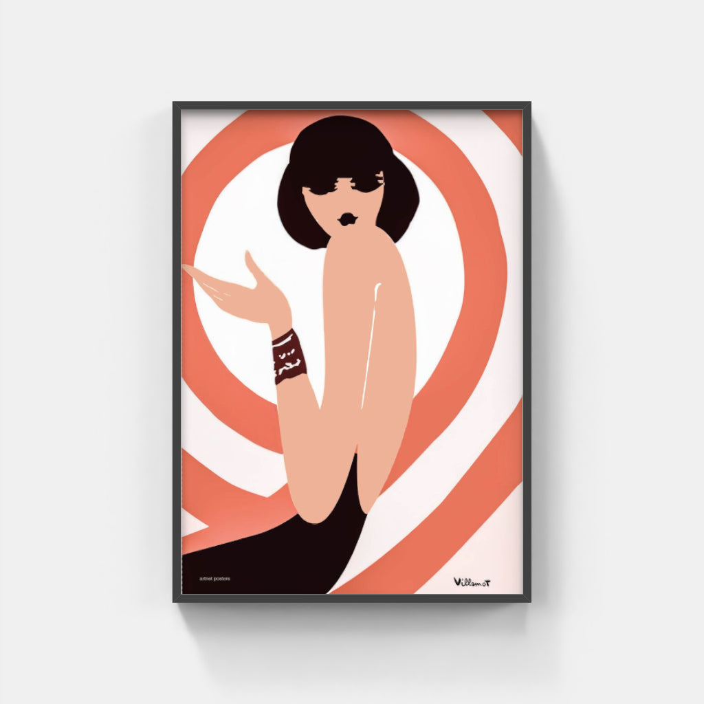 Villemot Spiral poster
