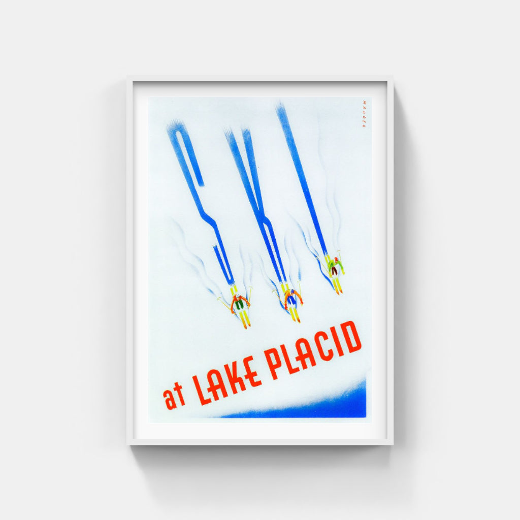 Ski Lake Placid poster