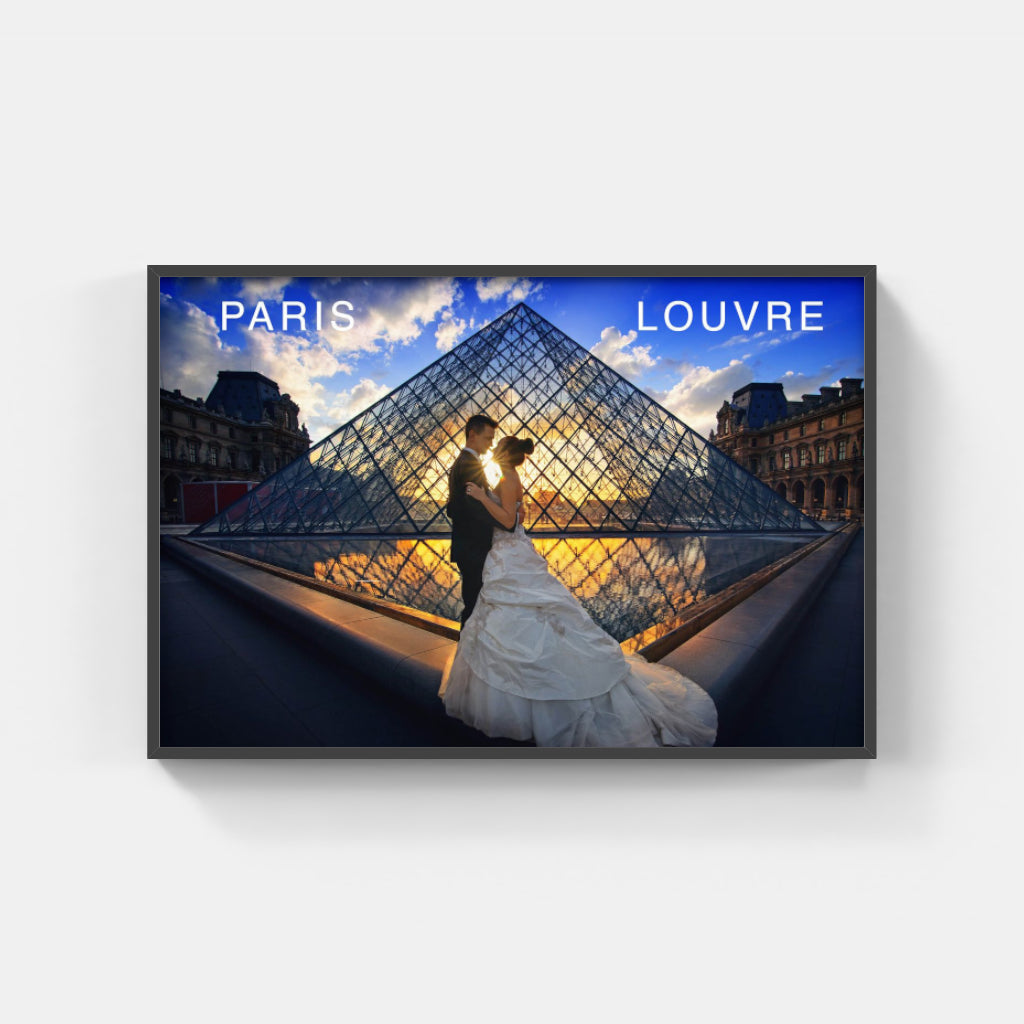 Musée du Louvre Paris poster