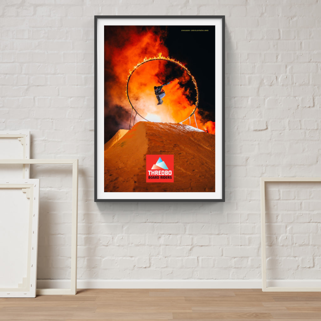 Snowboarding Thredbo poster