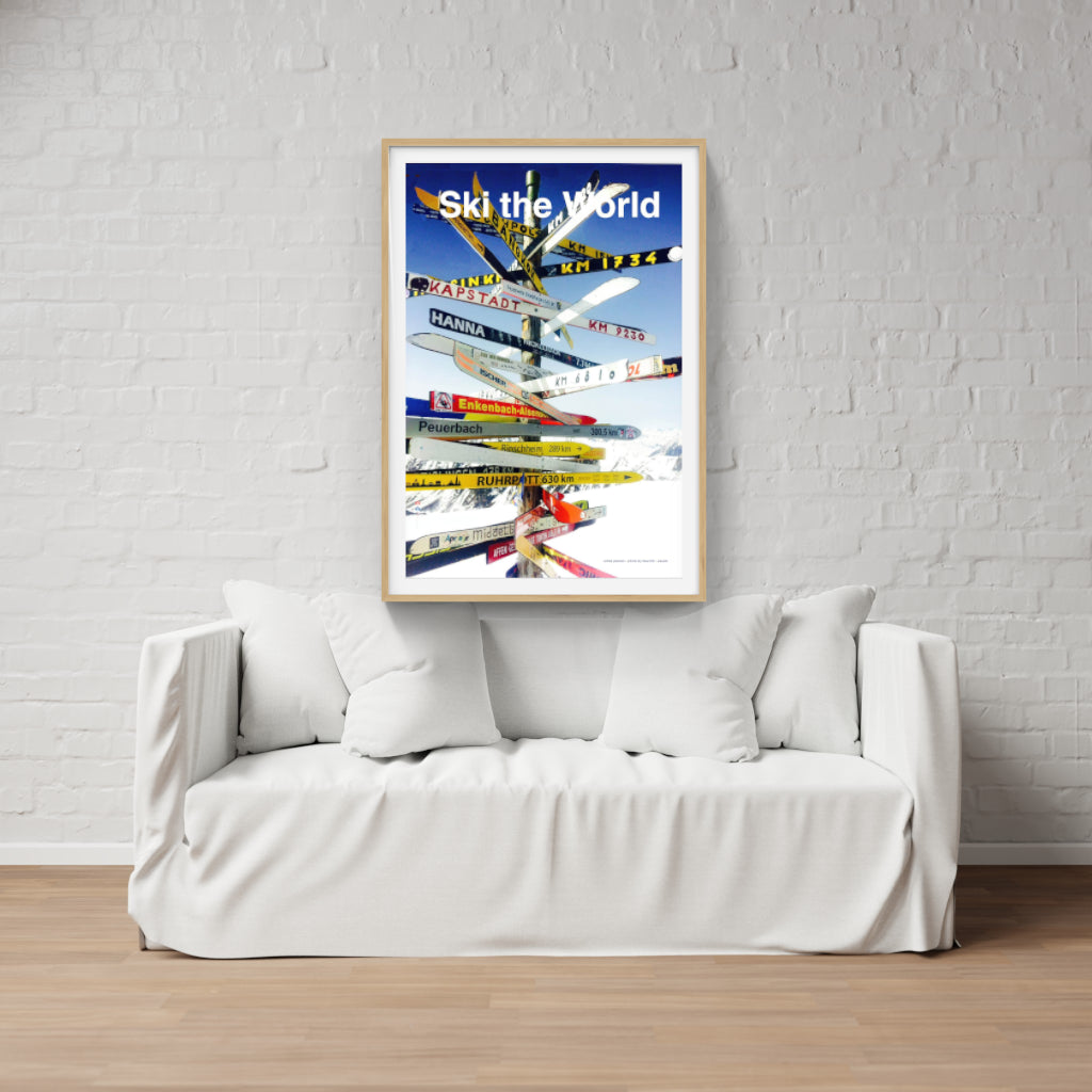 Ski the World poster