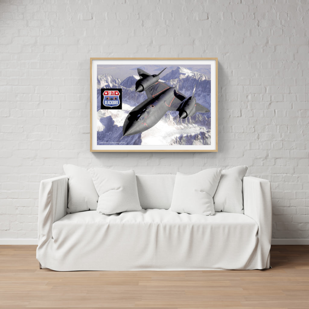 SR71 Blackbird poster