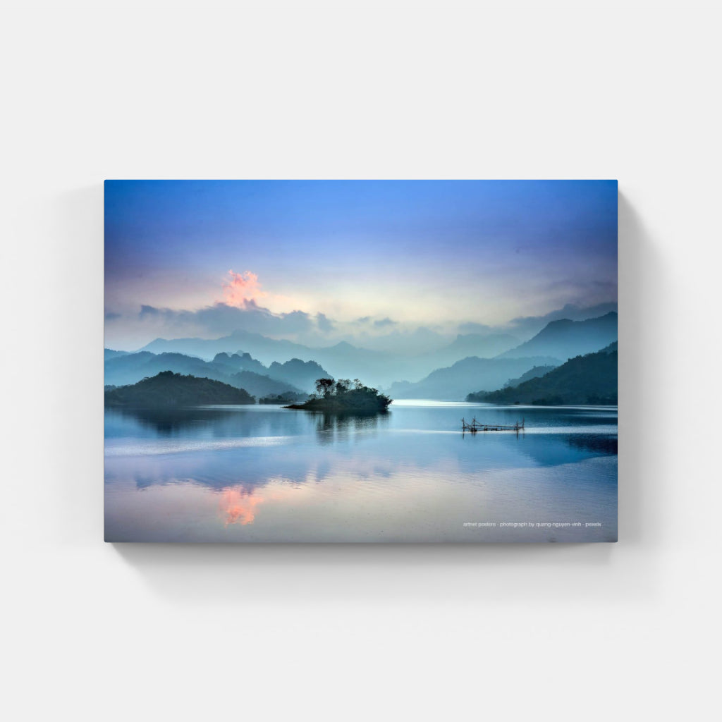 Lake Reflection poster