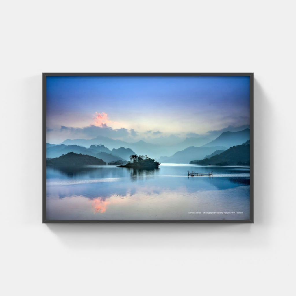 Lake Reflection poster