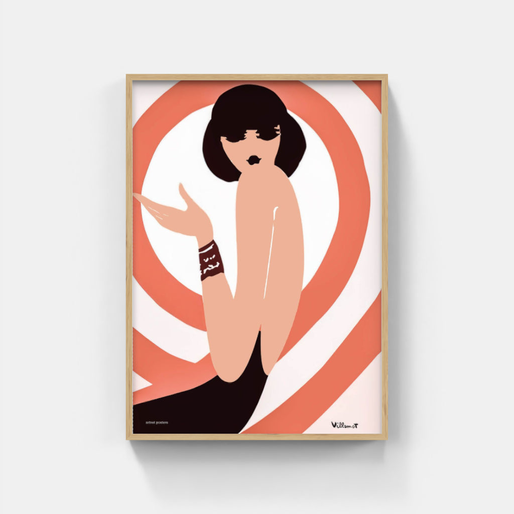 Villemot Spiral poster