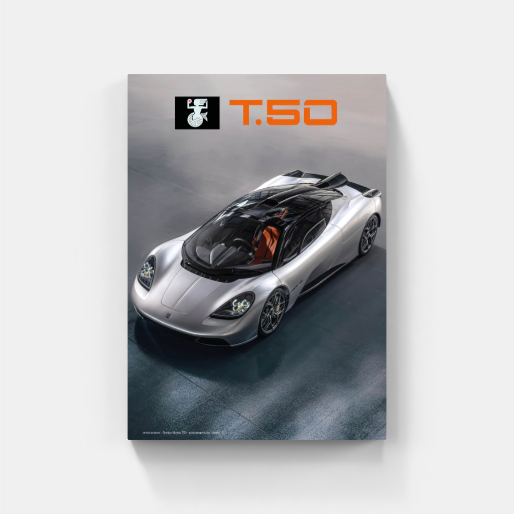 Gordon Murray T50 poster