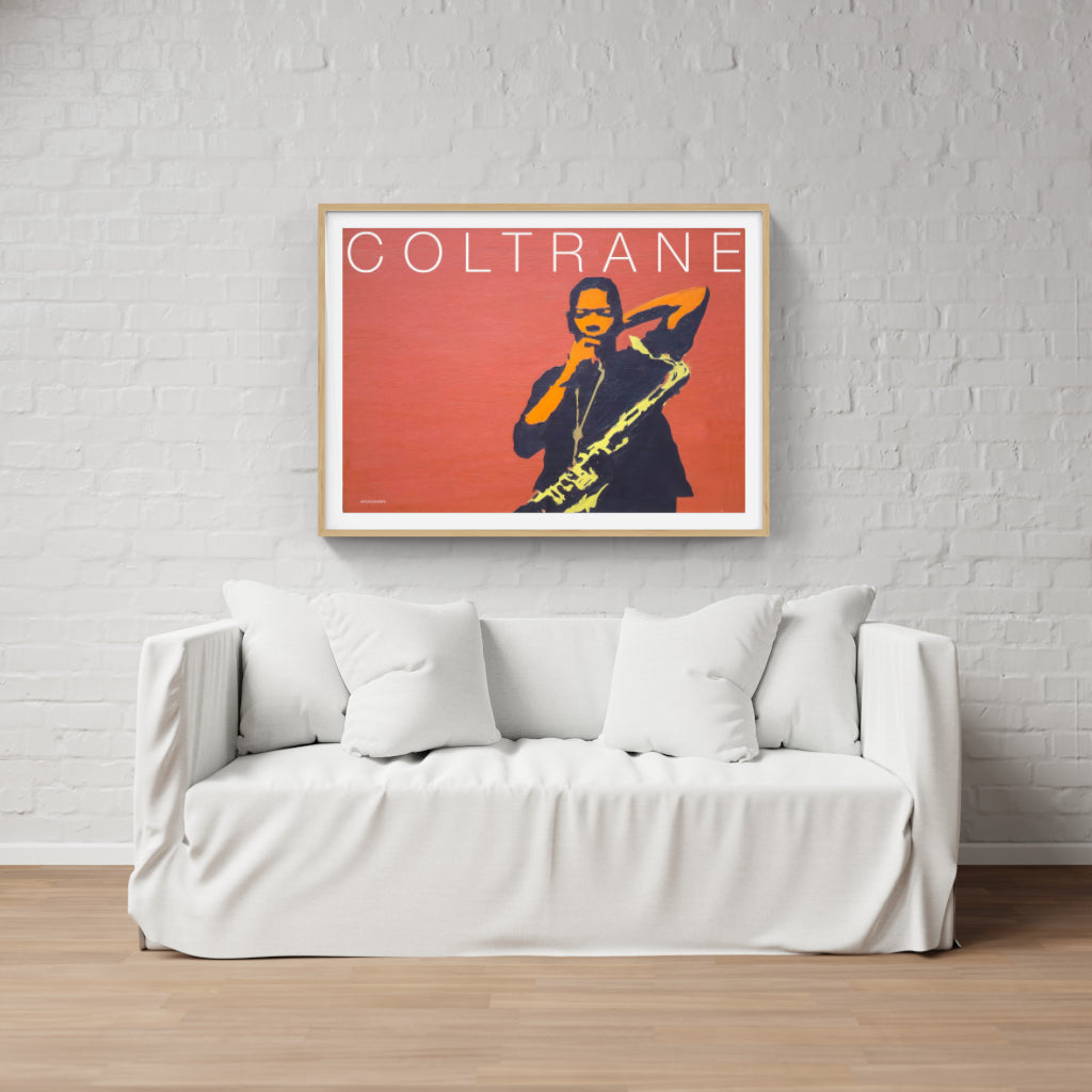 John Coltrane poster