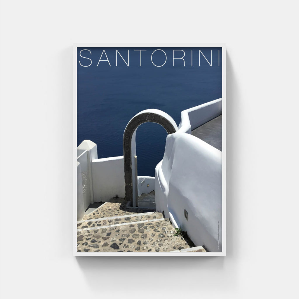 Santorini Archway - Greece poster