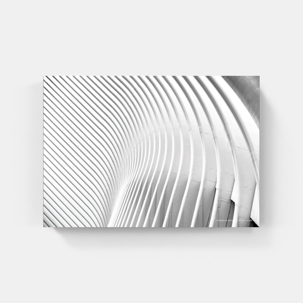 Ahead of the Curve - architectural poster