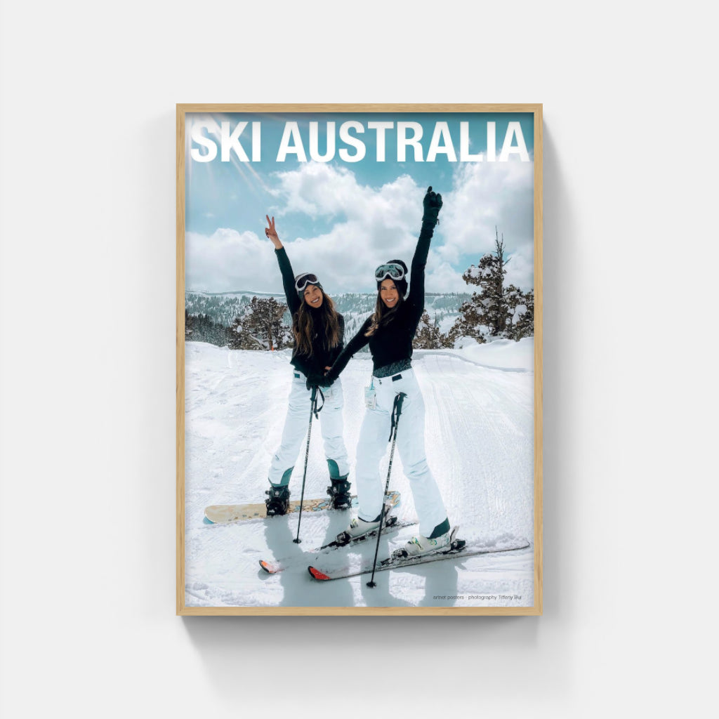 Ski Australia Girls poster