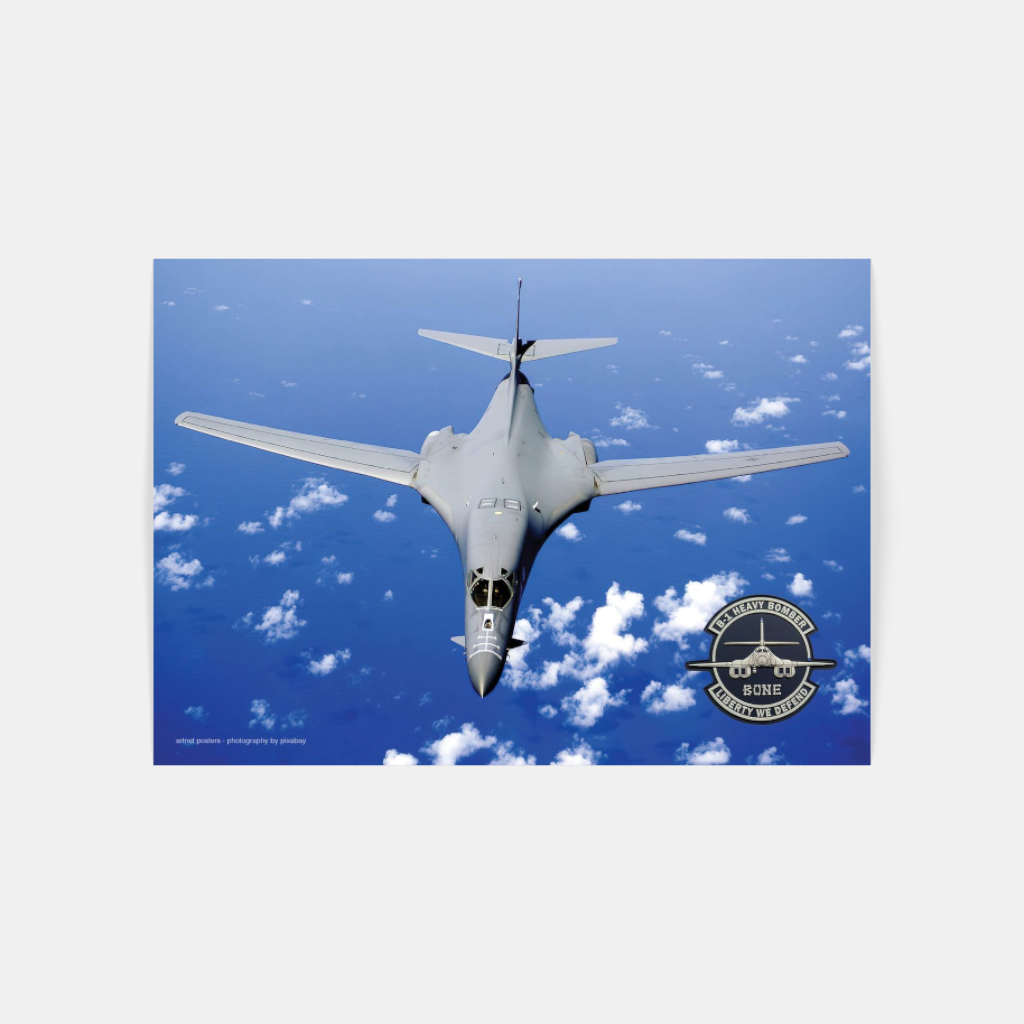 B1 Lancer Bomber poster