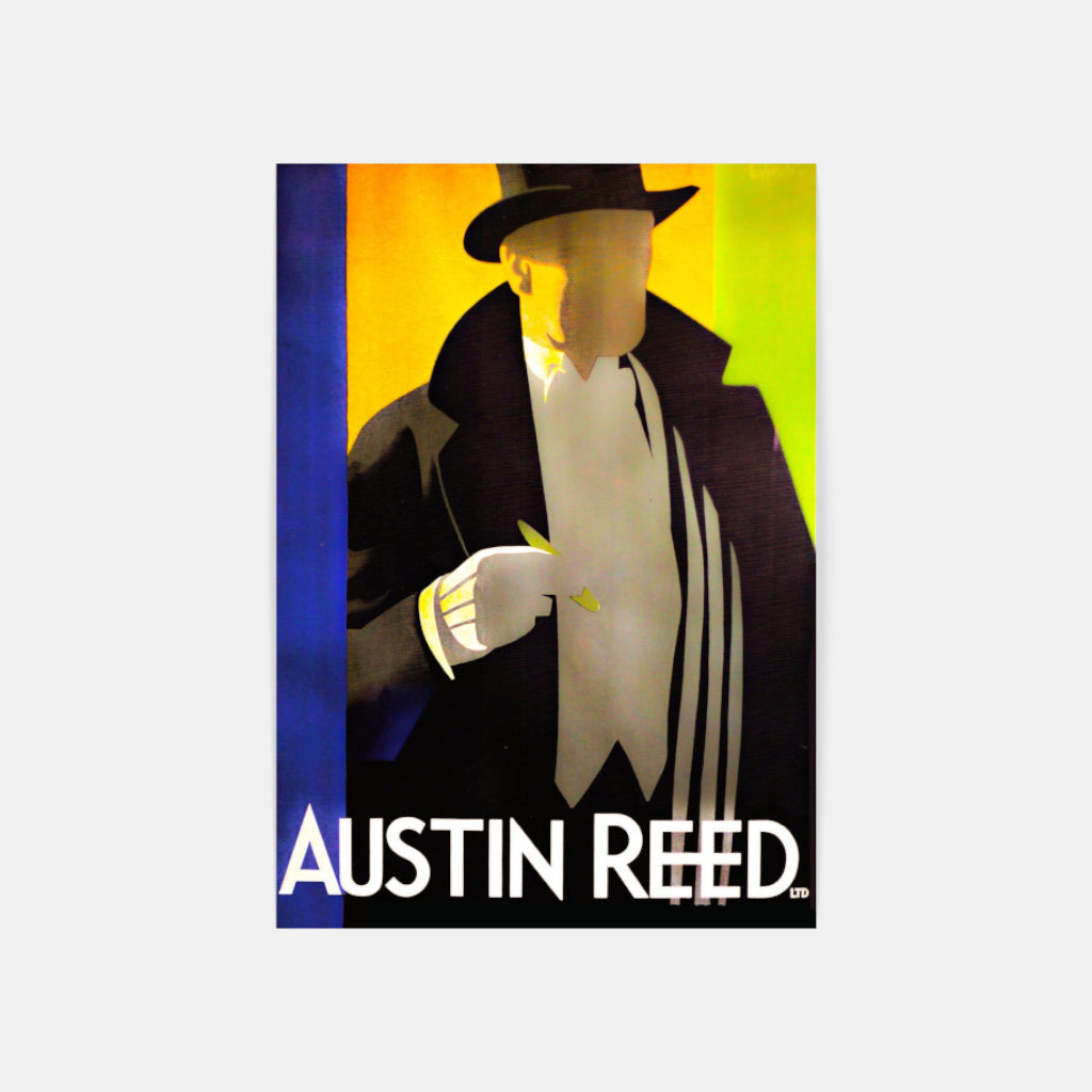 Austin Reed 1927 retro poster