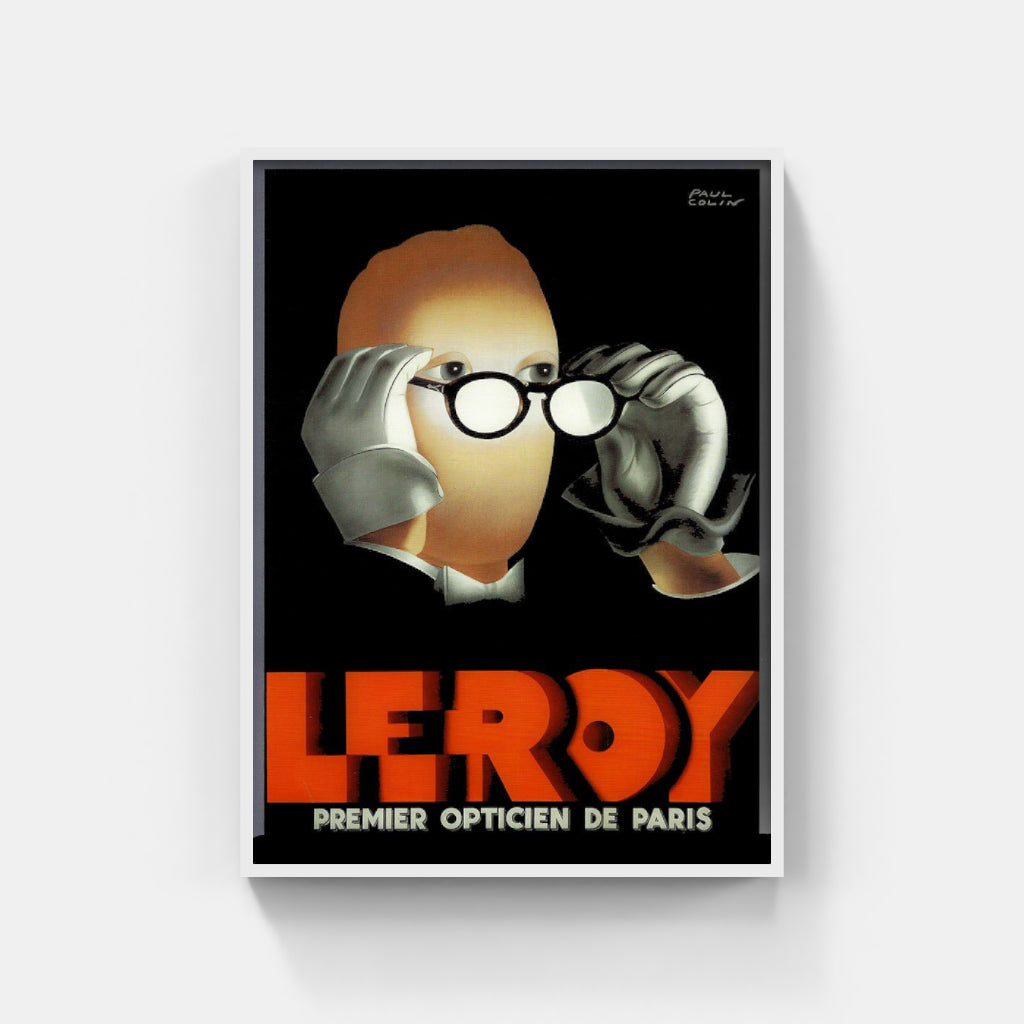 Visually Challenged retro poster