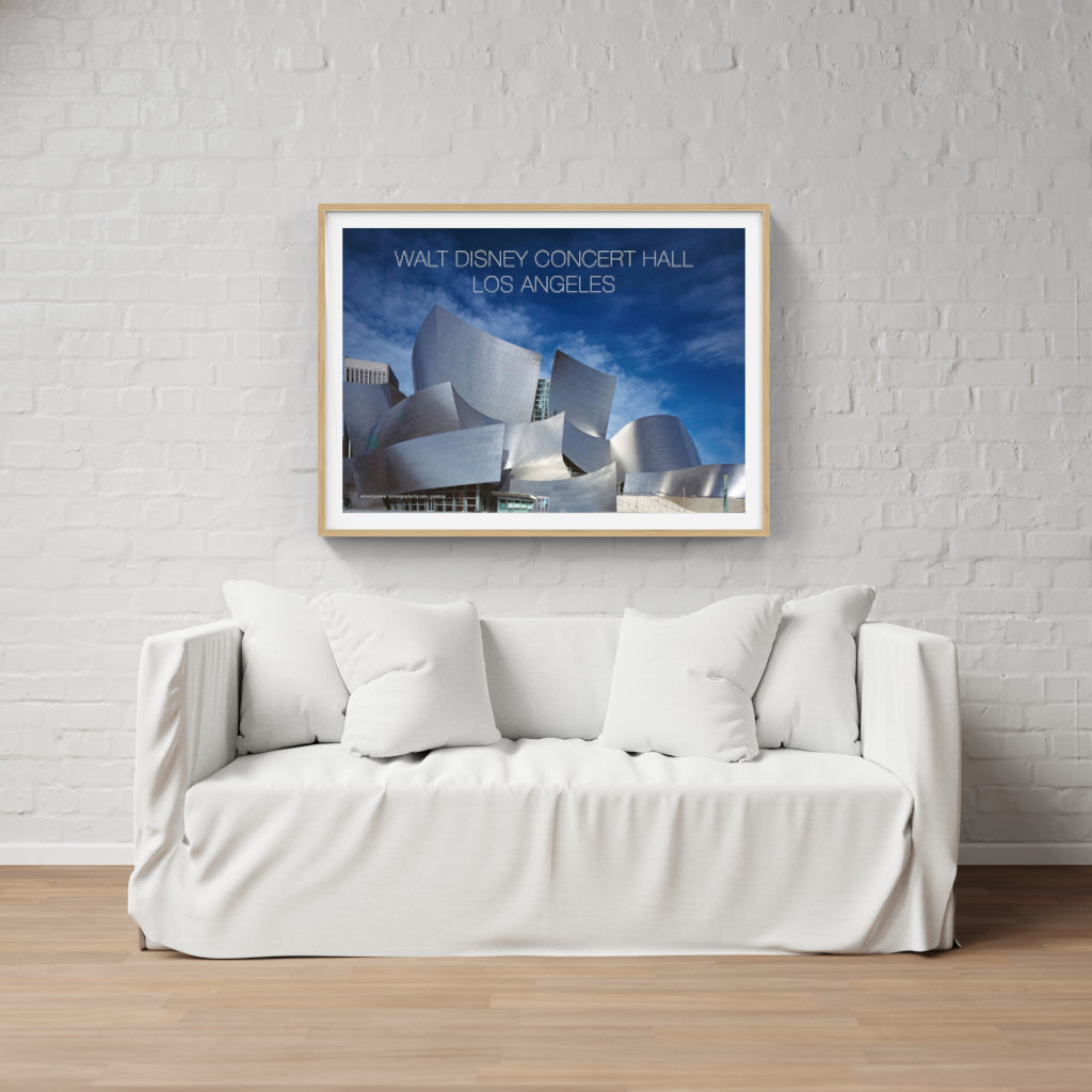 Walt Disney Concert Hall poster