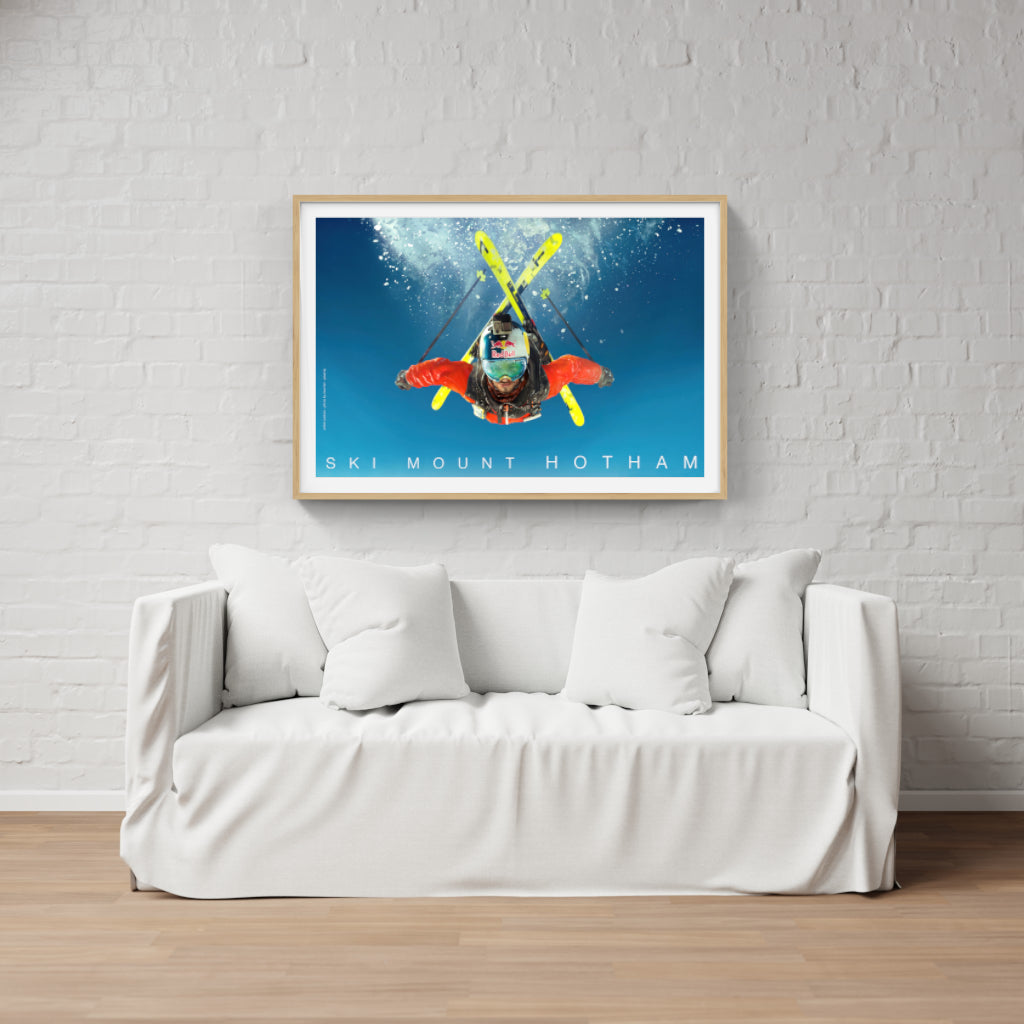 Ski Somersault poster