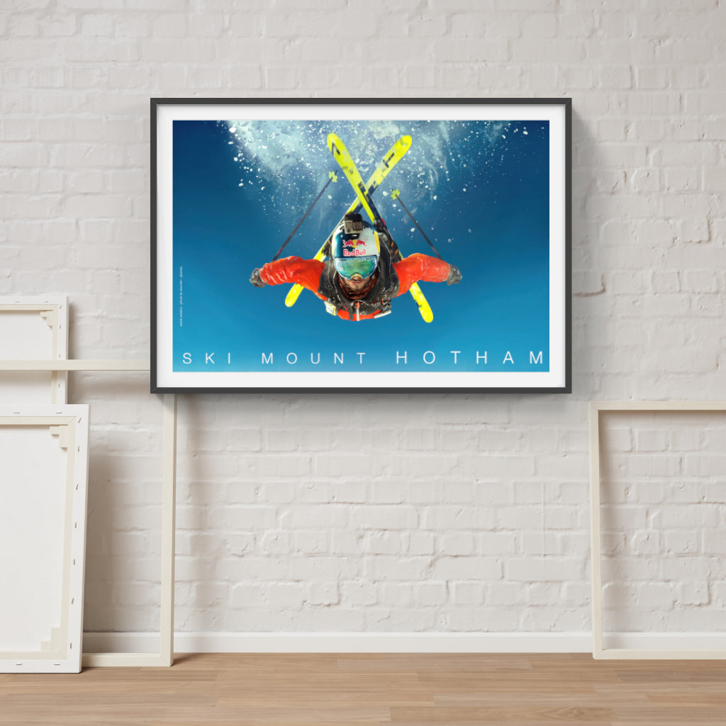 Ski Somersault poster