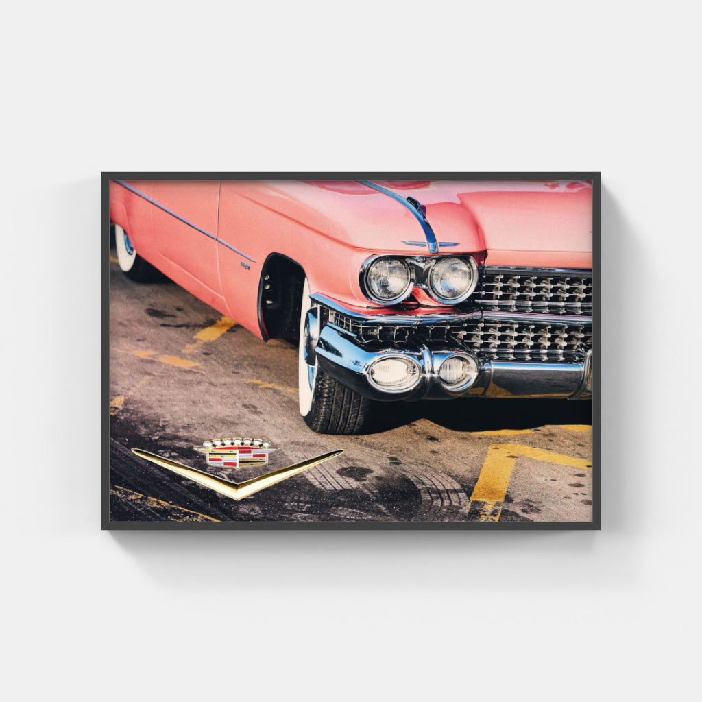Vintage Cadillac poster