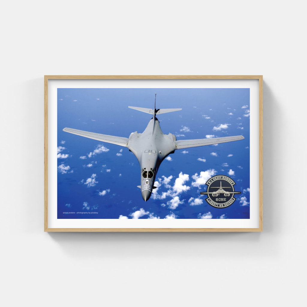 B1 Lancer Bomber poster