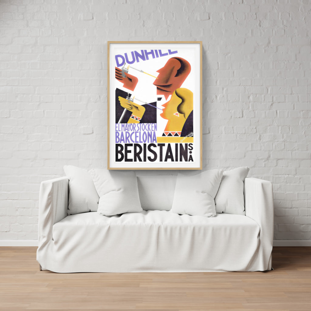 Dunhill Cigarettes poster