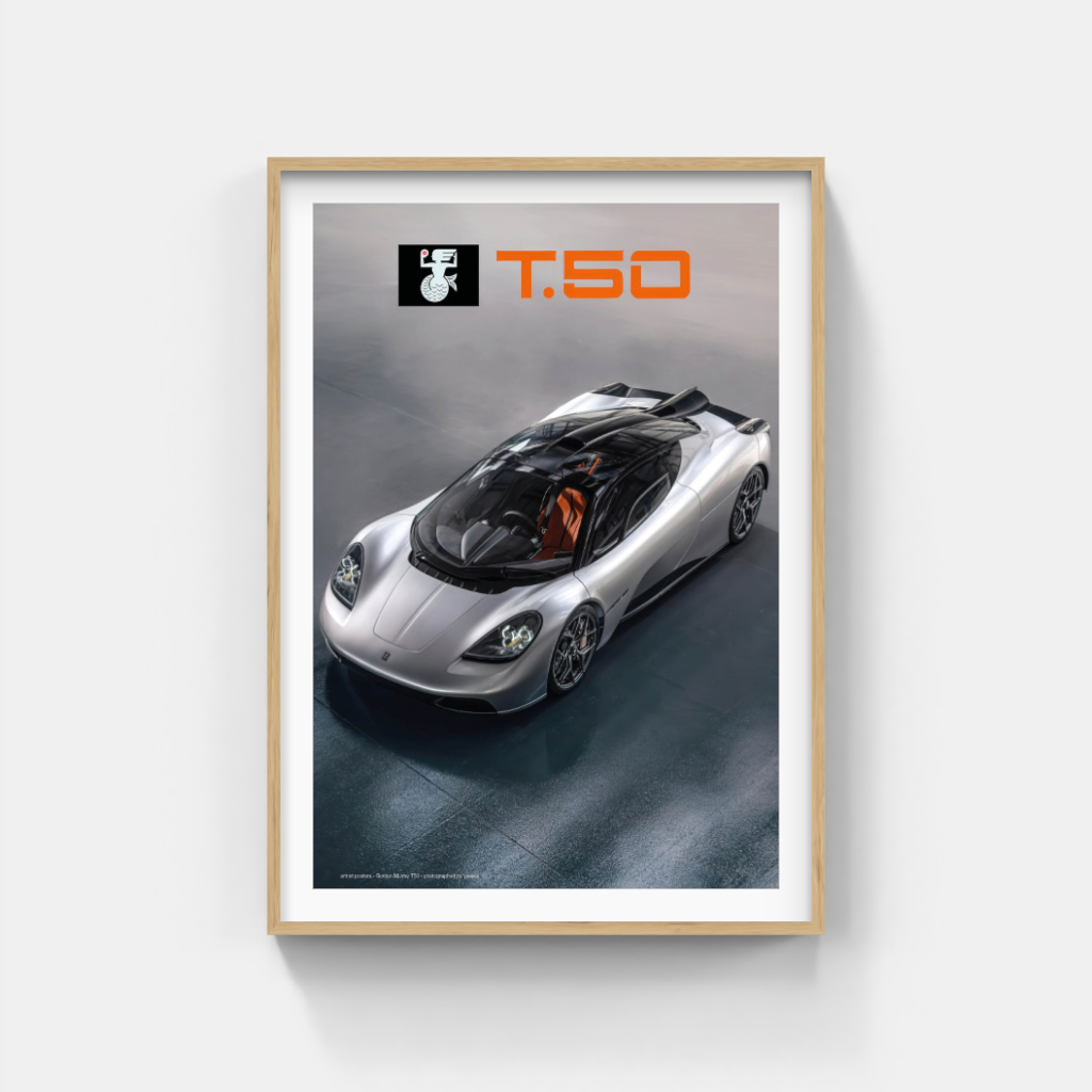 Gordon Murray T50 poster