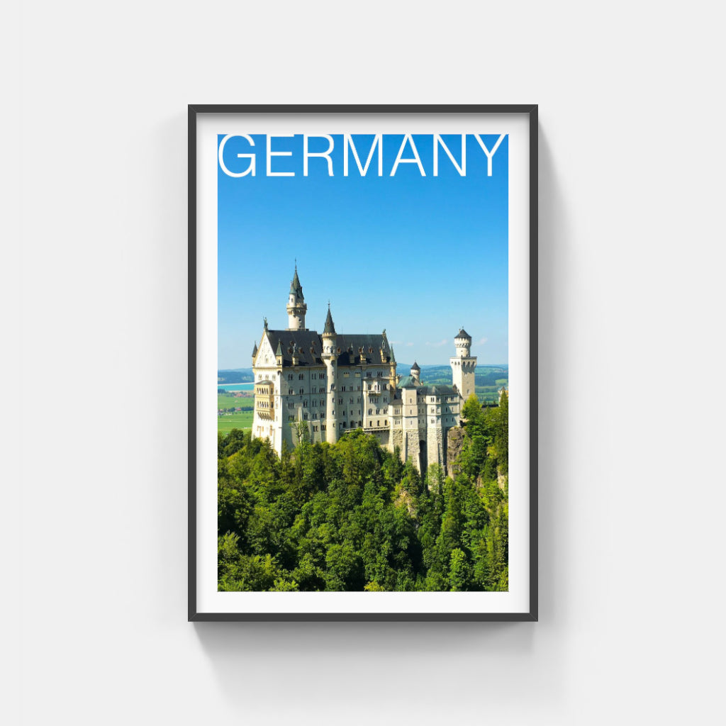 Schloss Neuschwanstein - Germany poster