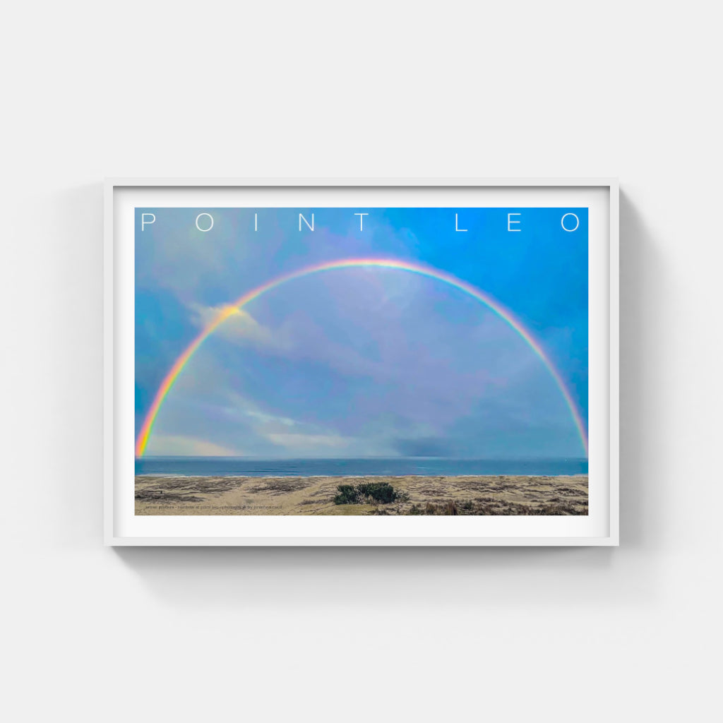 Point Leo Rainbow poster