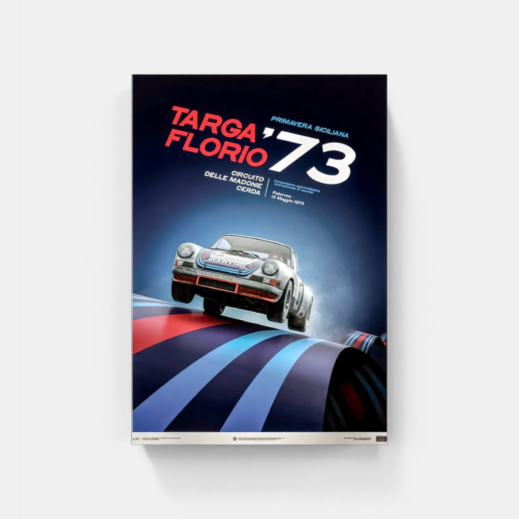 Porsche Targa Florio 1973 poster