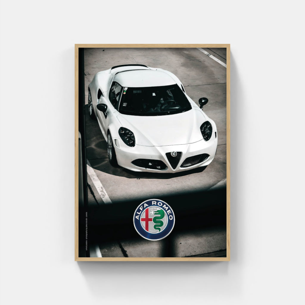 Alfa Romeo 4C poster