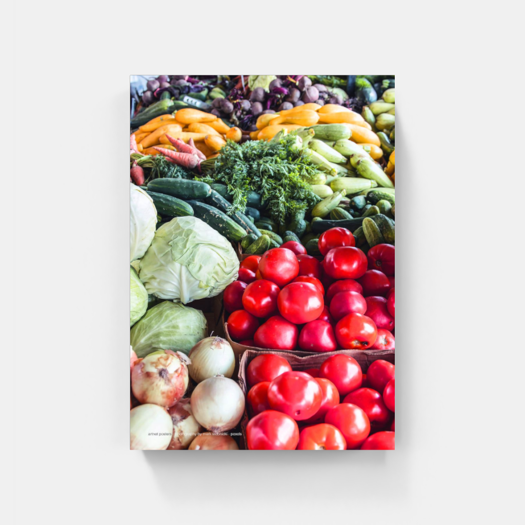 Raw Vegetables poster