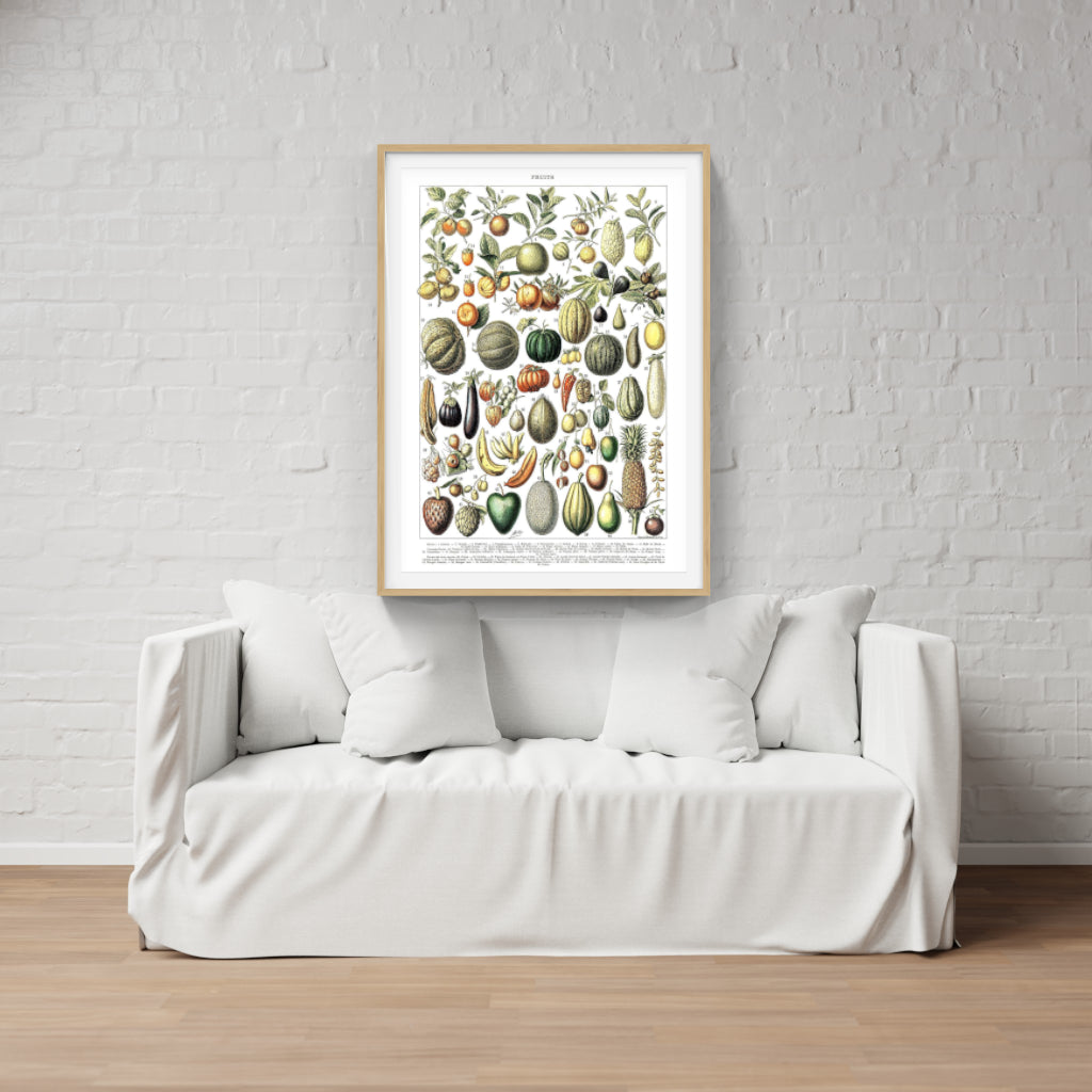 Vintage Vegetables poster
