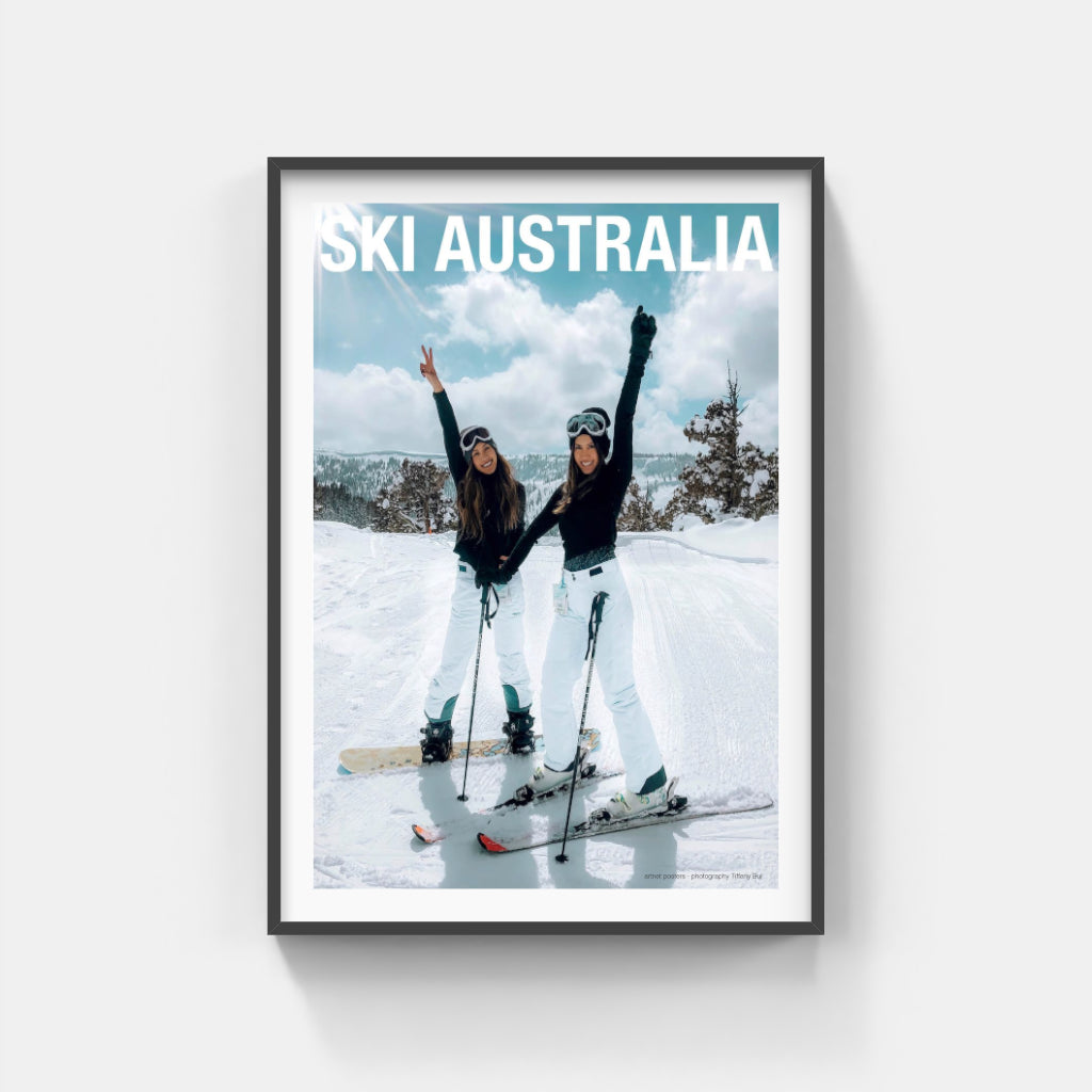 Ski Australia Girls poster